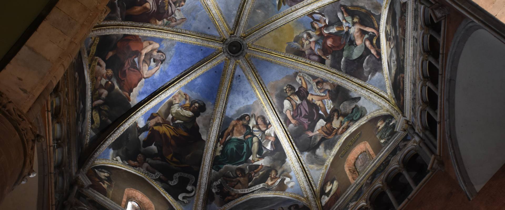 Duomo di Piacenza. La cupola del Guercino foto di Mantovanim Raffaella